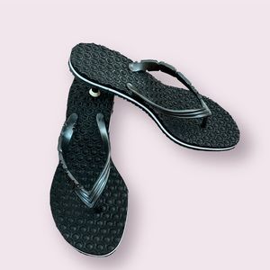 Miss Sixty kitten heel flip flops